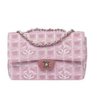 ISO (IN SEARCH OF) CHANEL PINK JACQUARD FLAP BAG
